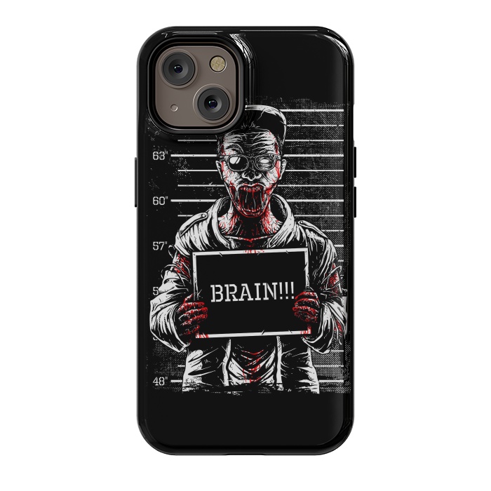 iPhone 14 StrongFit Zombie Mugshot by Afif Quilimo