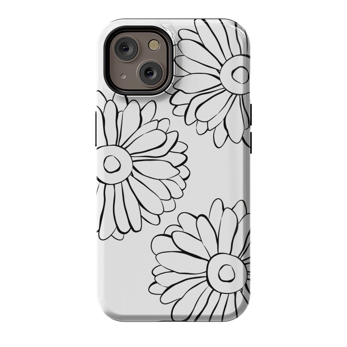 iPhone 14 StrongFit Boho Flowers by Martina