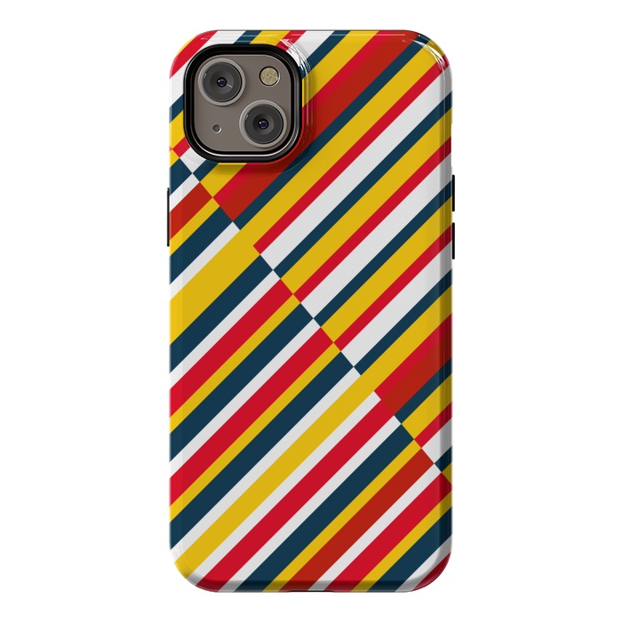 iPhone 14 Plus StrongFit Bohemian Striped by TMSarts
