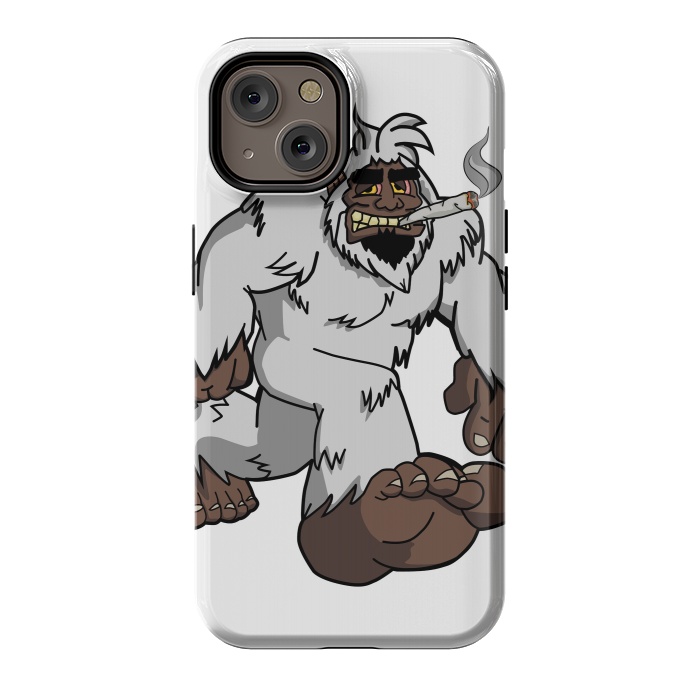 iPhone 14 StrongFit Chillin' Yeti by Area51 Designs
