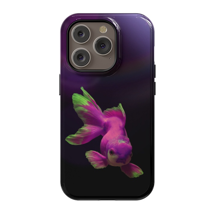 iPhone 14 Pro StrongFit Aquatic Life 1 by Gringoface Designs