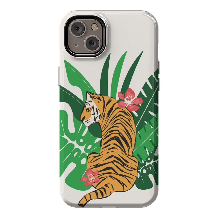 iPhone 14 Plus StrongFit Tiger 011 by Jelena Obradovic