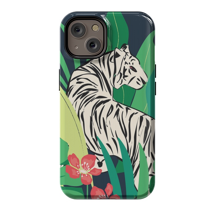 iPhone 14 StrongFit Tiger 013 by Jelena Obradovic