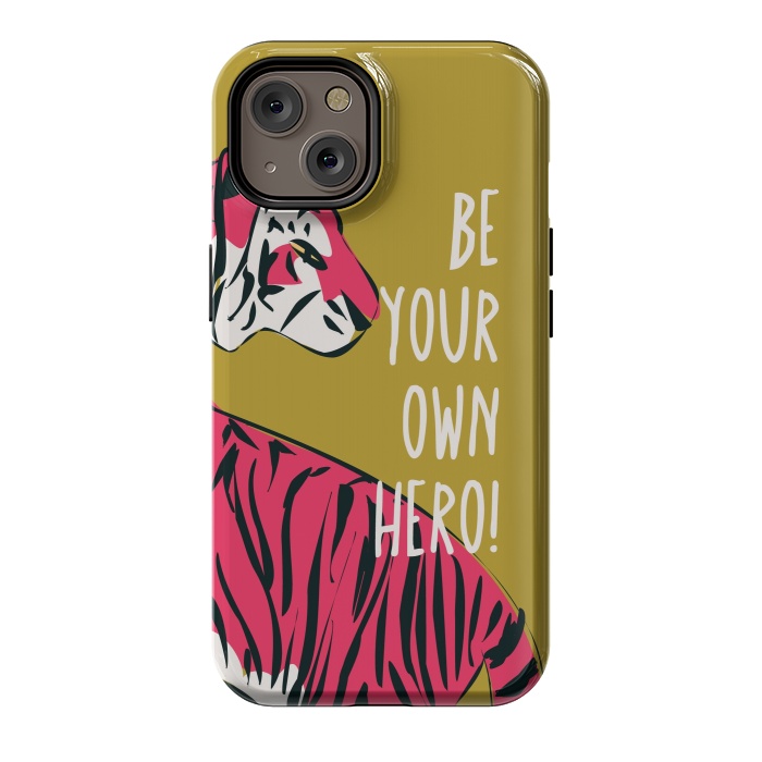 iPhone 14 StrongFit Be your own hero by Jelena Obradovic