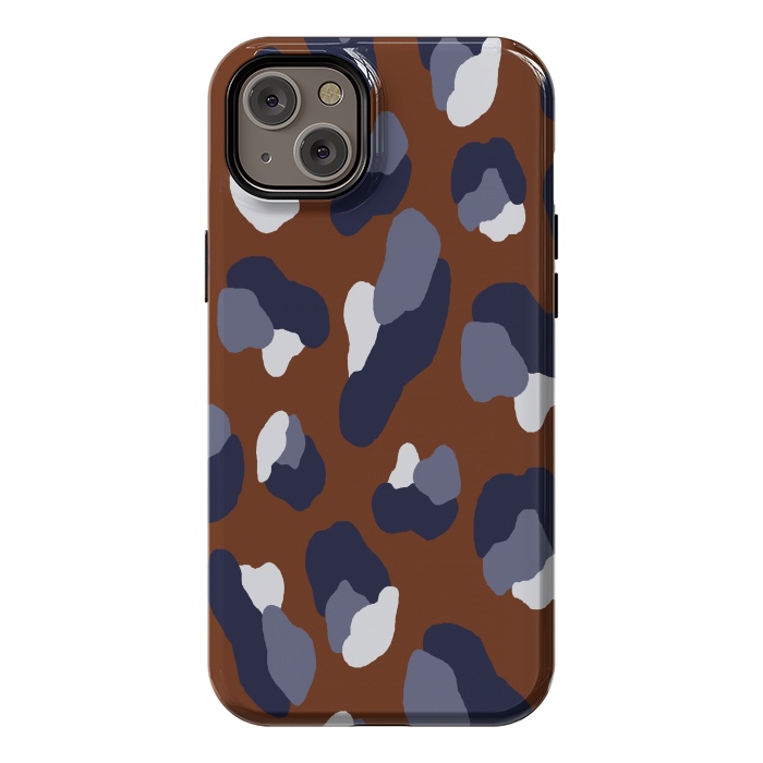 iPhone 14 Plus StrongFit Modern Brown by Joanna Vog