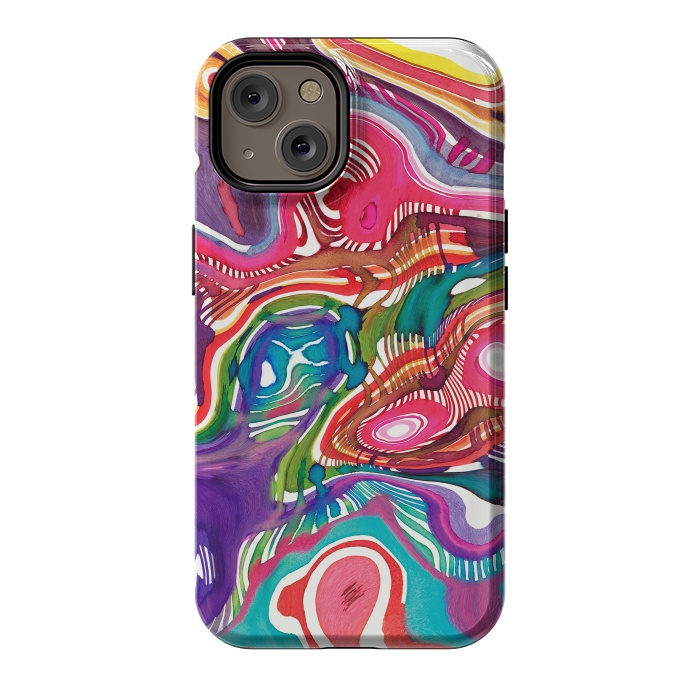 iPhone 14 StrongFit Dreaming shapes by Ninola Design