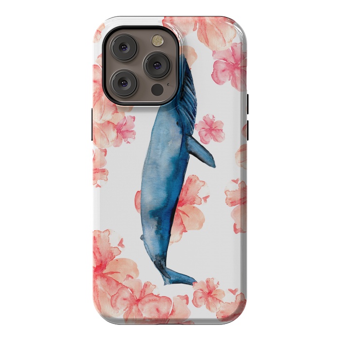iPhone 14 Pro max StrongFit Floral Sea by Amaya Brydon