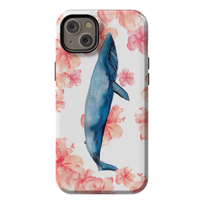 iPhone 14 Plus StrongFit Floral Sea by Amaya Brydon