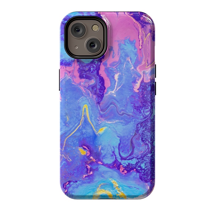 iPhone 14 StrongFit Colorful Modern Art by ArtsCase