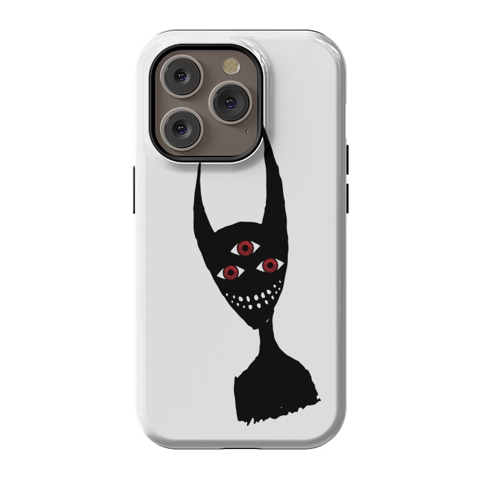 iPhone 14 Pro StrongFit Dark devil by Laura Nagel