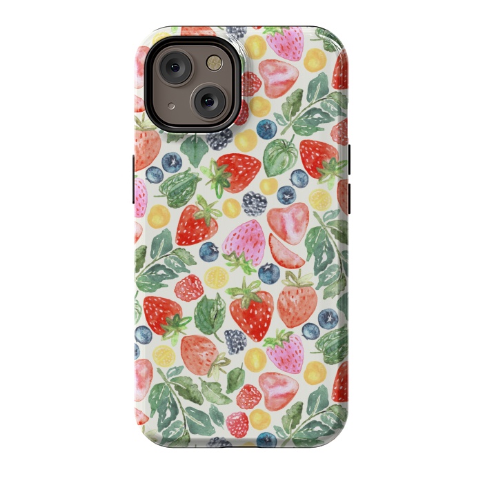 iPhone 14 StrongFit Summer Berries by Tigatiga