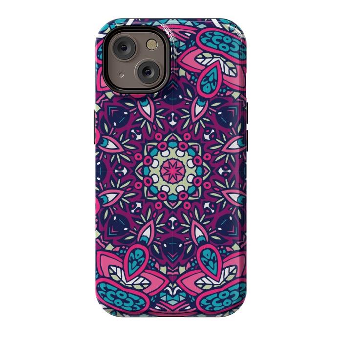 iPhone 14 StrongFit Bright Color Mandalas I by ArtsCase