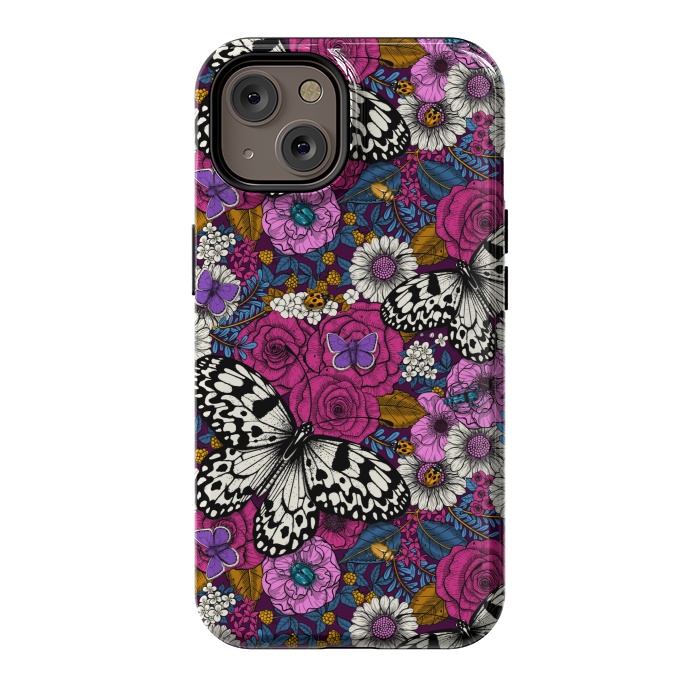iPhone 14 StrongFit A colorful garden II by Katerina Kirilova