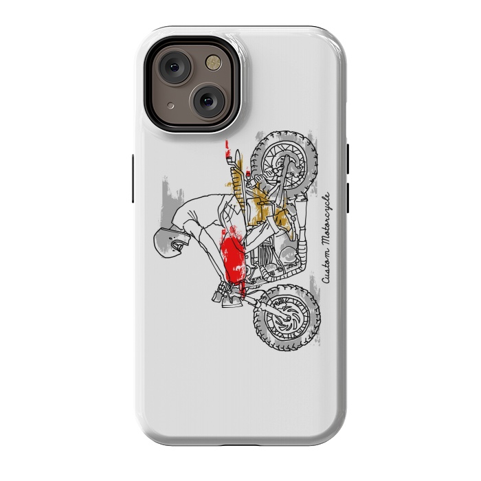 iPhone 14 StrongFit Custom Motorcycle by Afif Quilimo