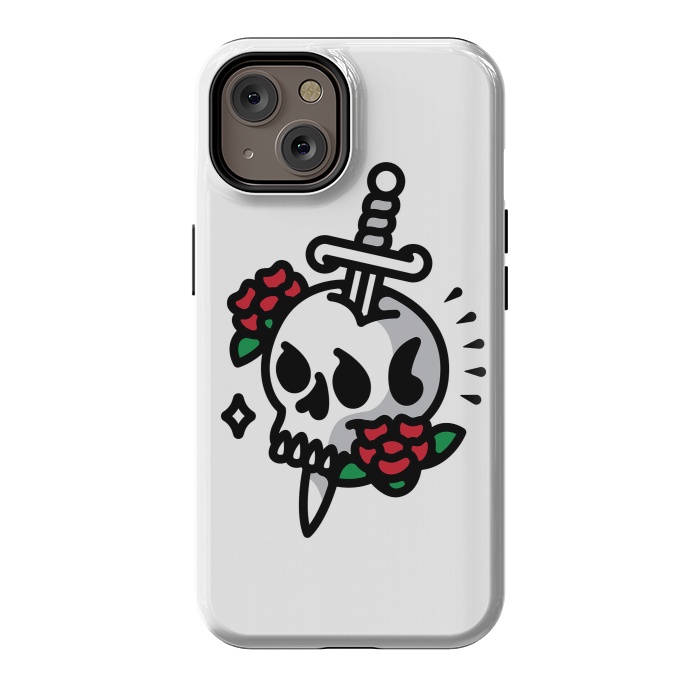 iPhone 14 StrongFit Death Flower Tattoo by Afif Quilimo