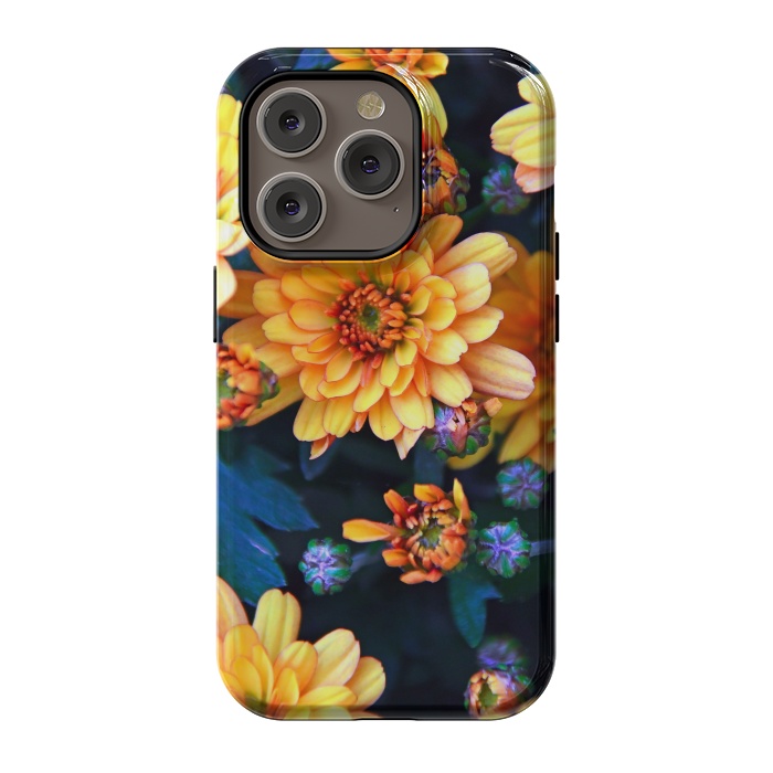 iPhone 14 Pro StrongFit Chrysanthemums by Winston