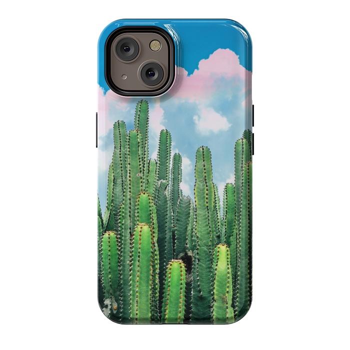iPhone 14 StrongFit Cactus Summer by Uma Prabhakar Gokhale