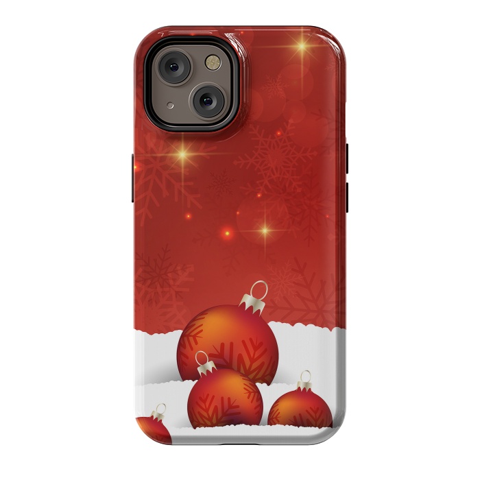 iPhone 14 StrongFit Red Christmas by Texnotropio