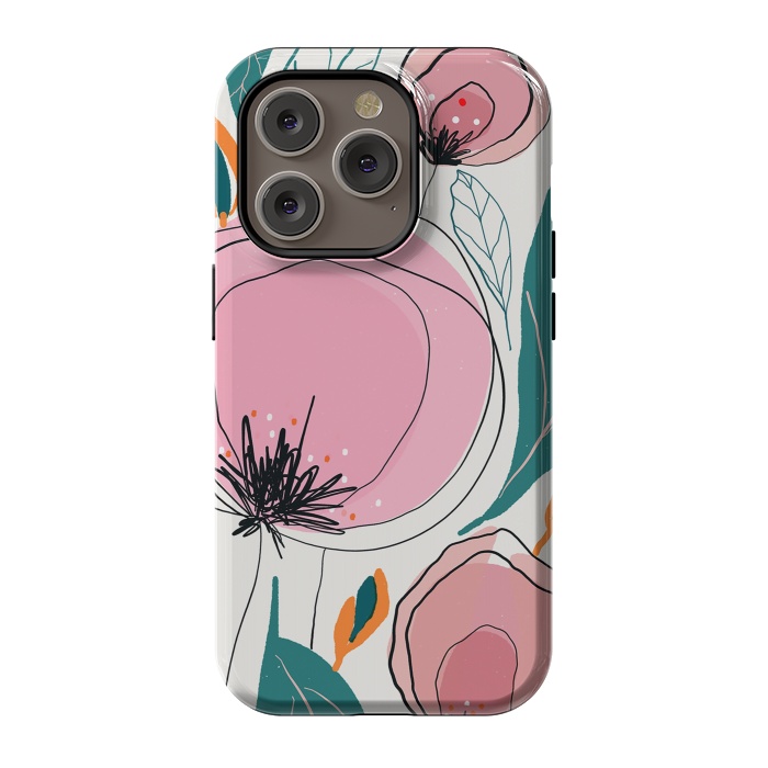 iPhone 14 Pro StrongFit Cotona Florals by Hanny Agustine