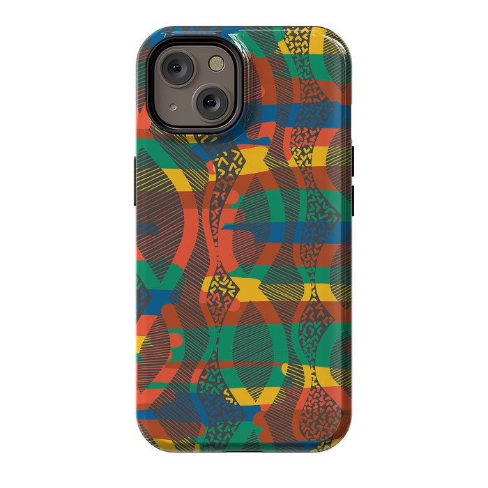 iPhone 14 StrongFit African Lineart by Hanny Agustine