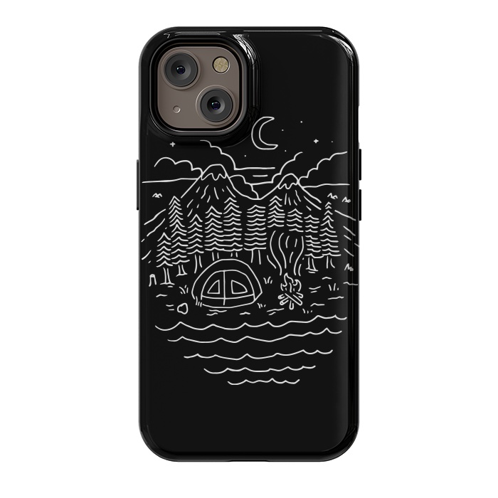 iPhone 14 StrongFit The Great Outdoors (for dark) by Afif Quilimo