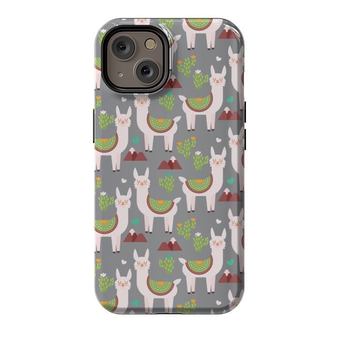 iPhone 14 StrongFit LLAMA IS LOVE by MALLIKA