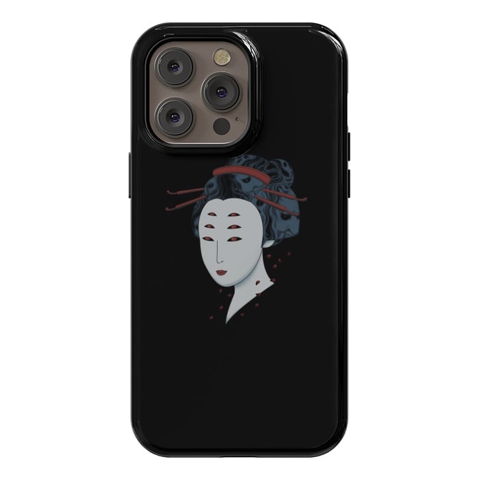 iPhone 14 Pro max StrongFit Floating with Demons by Pigboom