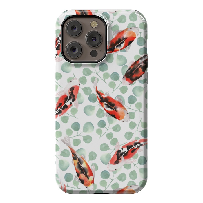 iPhone 14 Pro max Cases Koi fish. by Julia Badeeva