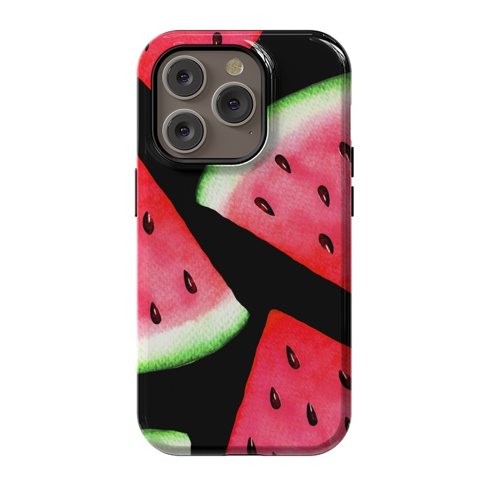 iPhone 14 Pro StrongFit Watermelon by Julia Badeeva