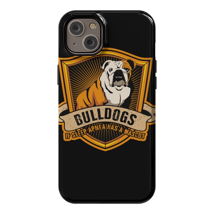 iPhone 14 Plus StrongFit bulldog by haroulita