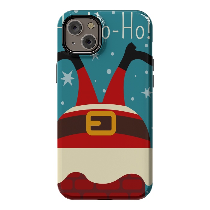 iPhone 14 Plus StrongFit cute funny santa by haroulita