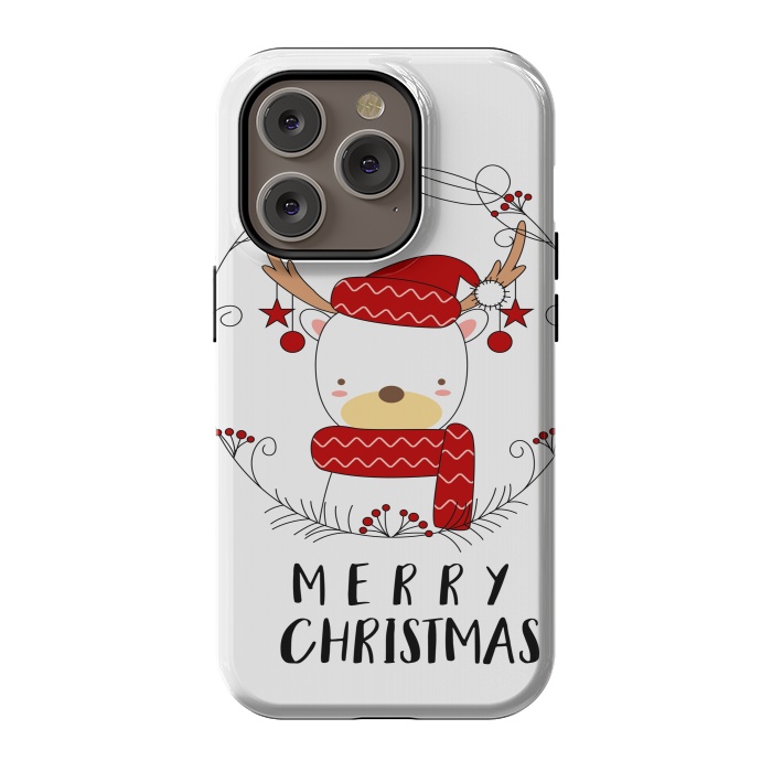 iPhone 14 Pro StrongFit happy xmas n by haroulita