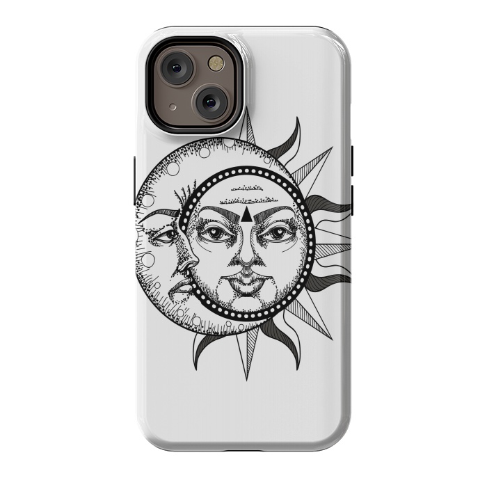 iPhone 14 StrongFit sun moon by haroulita