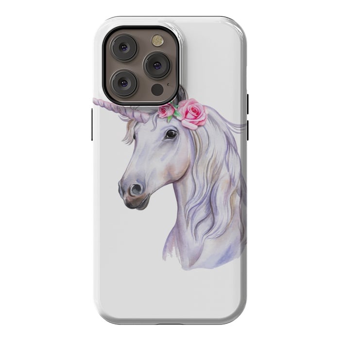 iPhone 14 Pro max StrongFit magical unicorn by haroulita