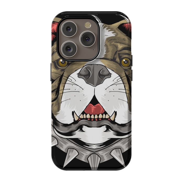 iPhone 14 Pro StrongFit bulldog i by haroulita