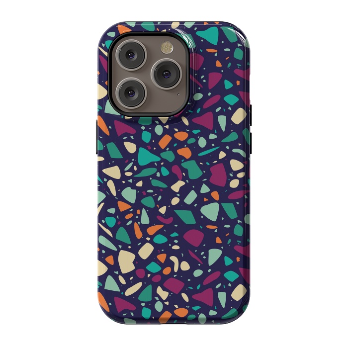 iPhone 14 Pro StrongFit Terrazzo 011 by Jelena Obradovic