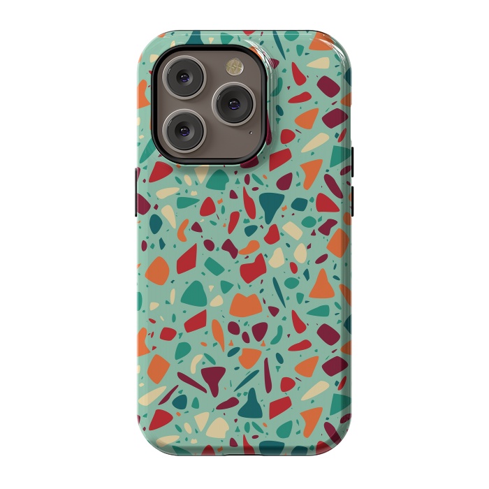 iPhone 14 Pro StrongFit Terrazzo 014 by Jelena Obradovic