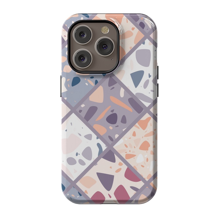 iPhone 14 Pro StrongFit Terrazzo 021 by Jelena Obradovic