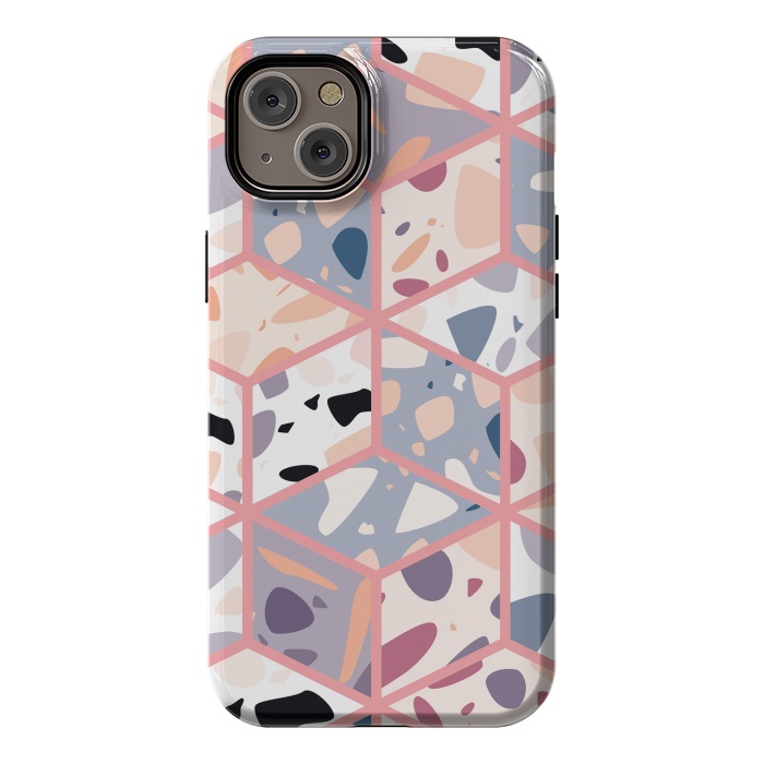 iPhone 14 Plus StrongFit Terrazzo 034 by Jelena Obradovic