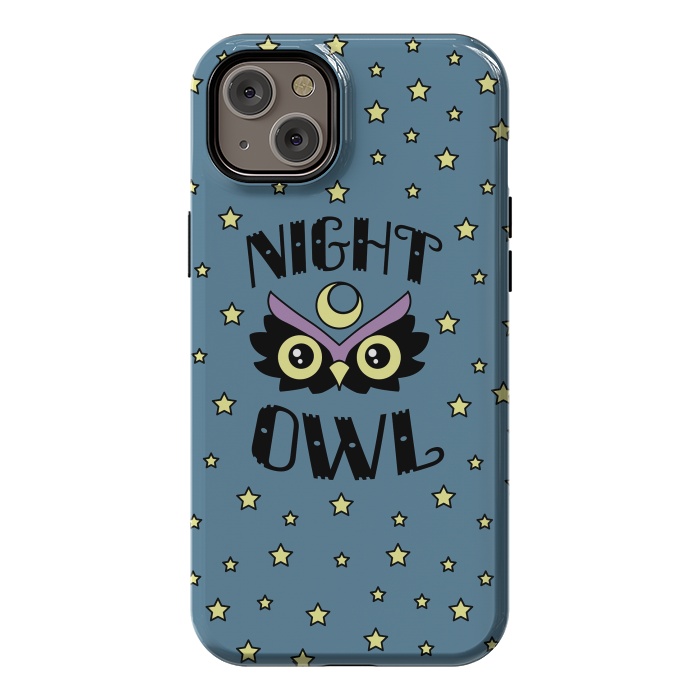 iPhone 14 Plus StrongFit Night owl by Laura Nagel