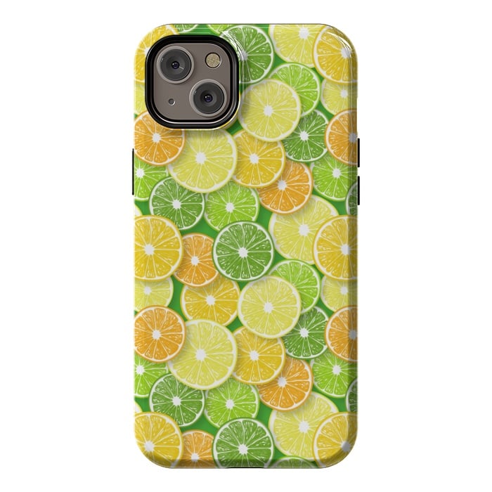 iPhone 14 Plus StrongFit Citrus fruit slices 2 by Katerina Kirilova
