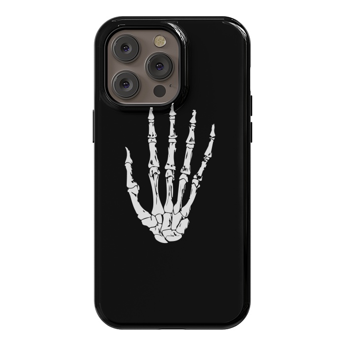 iPhone 14 Pro max StrongFit Skeleton Hand by TMSarts