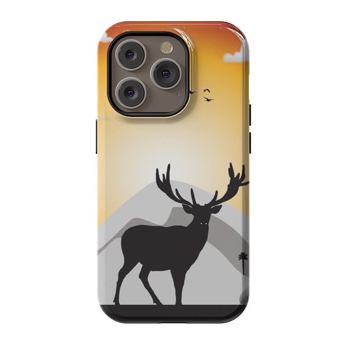 iPhone 14 Pro StrongFit Morning Forest II by Creativeaxle