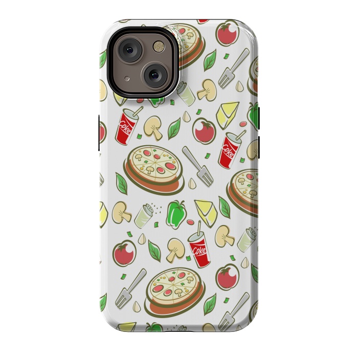 iPhone 14 StrongFit pizza is love 3  by MALLIKA