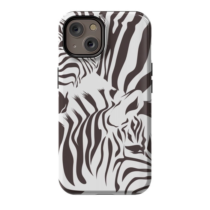 iPhone 14 StrongFit zebra l by haroulita