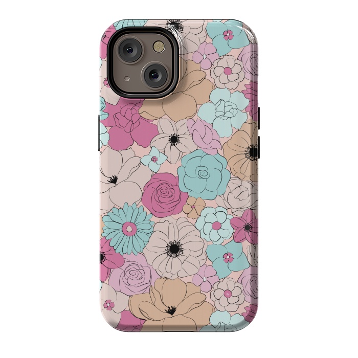 iPhone 14 StrongFit Retro meadow by Martina