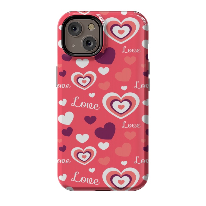 iPhone 14 StrongFit LOVE PATTERN by MALLIKA