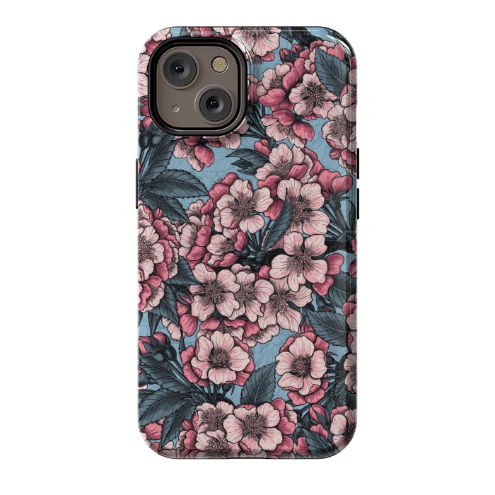 iPhone 14 StrongFit Cherry blossom by Katerina Kirilova