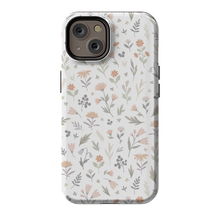 iPhone 14 StrongFit gentle flora by Alena Ganzhela