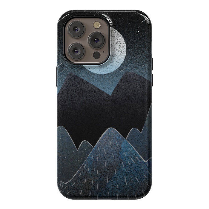 iPhone 14 Pro max StrongFit Midnight blues by Steve Wade (Swade)